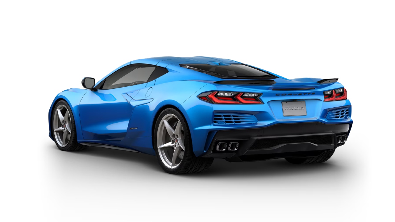 Chevrolet Corvette ERay exterior - Rear Profile