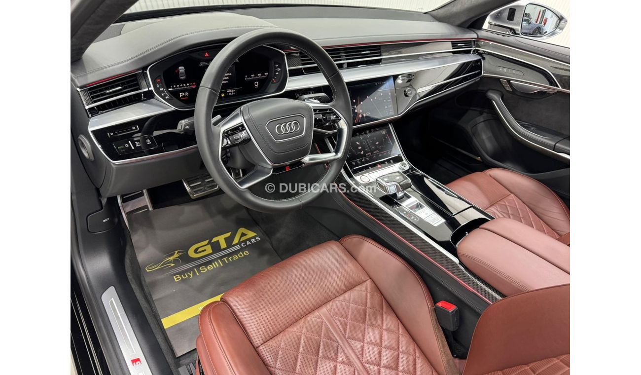 أودي S8 TFSI quattro 4.0L 2020 Audi S8 TFSI Quattro, Warranty, Full Audi Service History, Fully Loaded, Low 