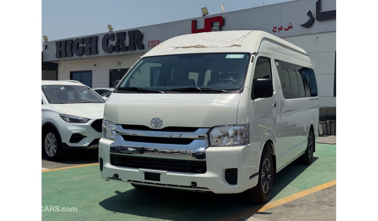 تويوتا هاياس 2024 TOYOTA HIACE GL HR 2.5L DSL T MT ABS AC WHITE COLOR