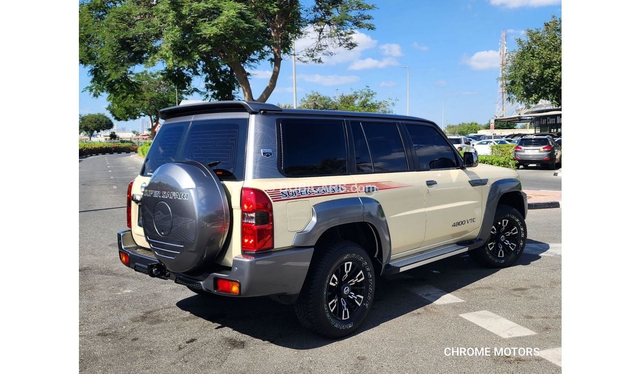 نيسان باترول سفاري GL 4.8L A/T (7 Seater) 2024 NISSAN PATROL SUPER SAFARI  GCC SPEC V6, 4.8L GASOLINE  A/T (7 SEATER). 