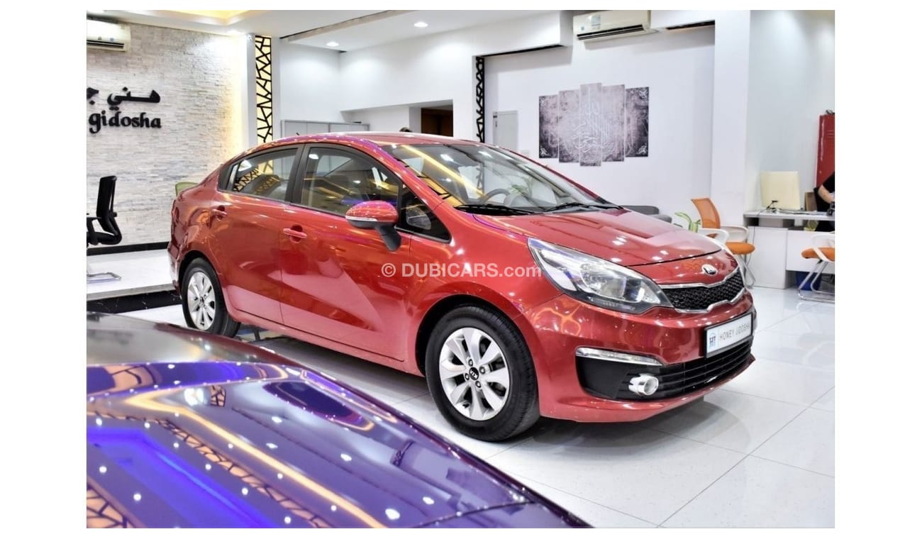 كيا ريو EXCELLENT DEAL for our KIA Rio ( 2016 Model ) in Red Color GCC Specs