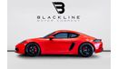 بورش كايمان 718 GTS 4.0L A/T 2018 Porsche Cayman GTS, 2026 Porsche Warranty, Full Service History, Low KMs, GCC