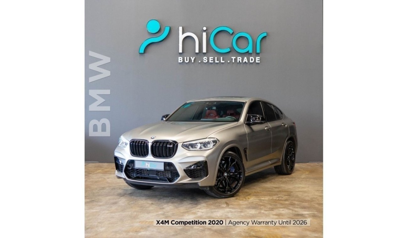 BMW X4 AED 3,756 pm • 0% Downpayment • X4M Competition • Agency Warranty Until 2026