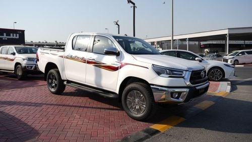 Toyota Hilux TOYOTA HILUX DC 2.7L 4X4 PETROL, A/T, MY25 FULL OPTION WITH PUSH START OMAN SPEC.