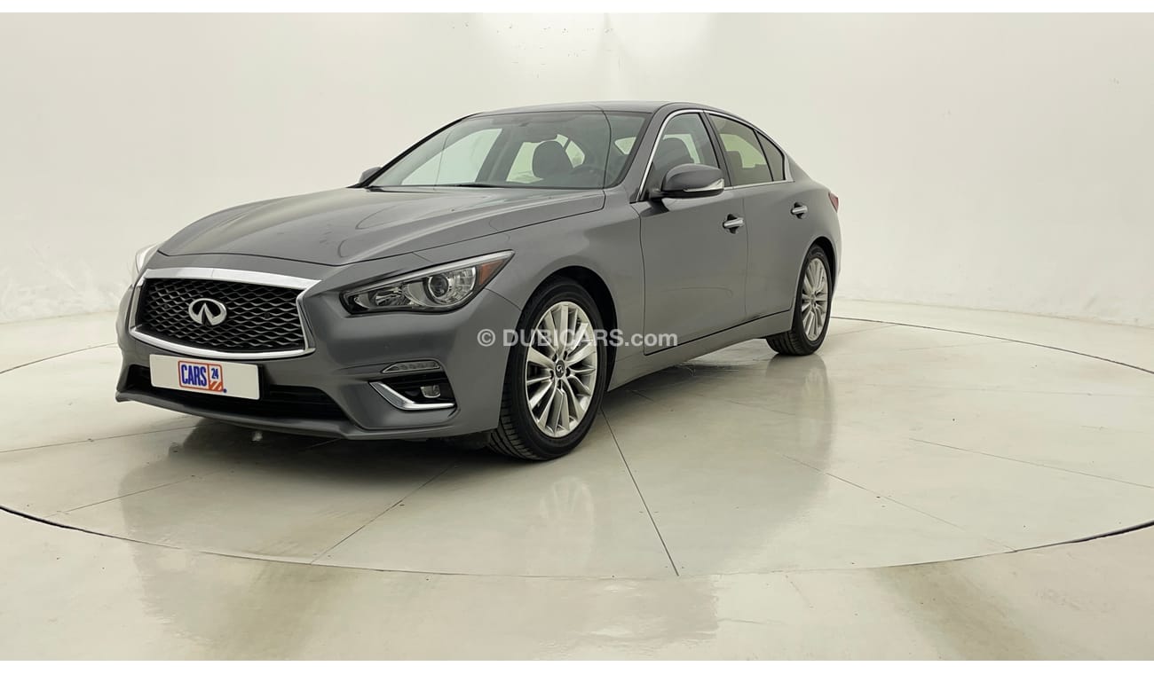 إنفينيتي Q50 LUXE 3 | بدون دفعة مقدمة | اختبار قيادة مجاني للمنزل