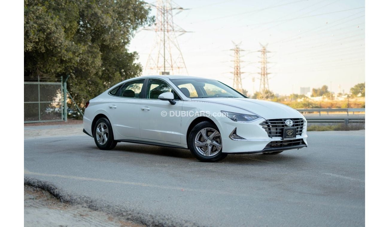 Hyundai Sonata Smart 2.5L AED 968/month 2023 | HYUNDAI SONATA | SMART PLUS | FULL SERVICE HISTORY | GCC SPECS | H89