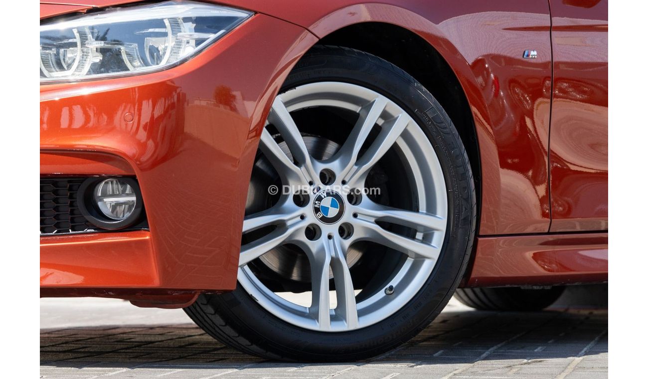 بي أم دبليو 318i BMW 318i M-Sport 2018 GCC under Warranty with Flexible Down-Payment.