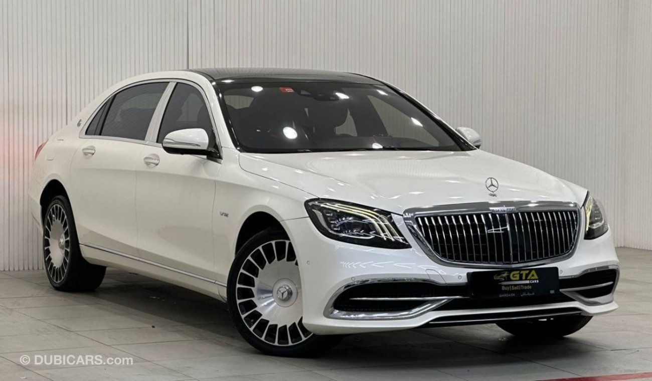 Mercedes-Benz S600 Maybach 2018 Mercedes-Benz S650 Maybach, 1 Year Warranty, Full Gargash Agency Service History, GCC