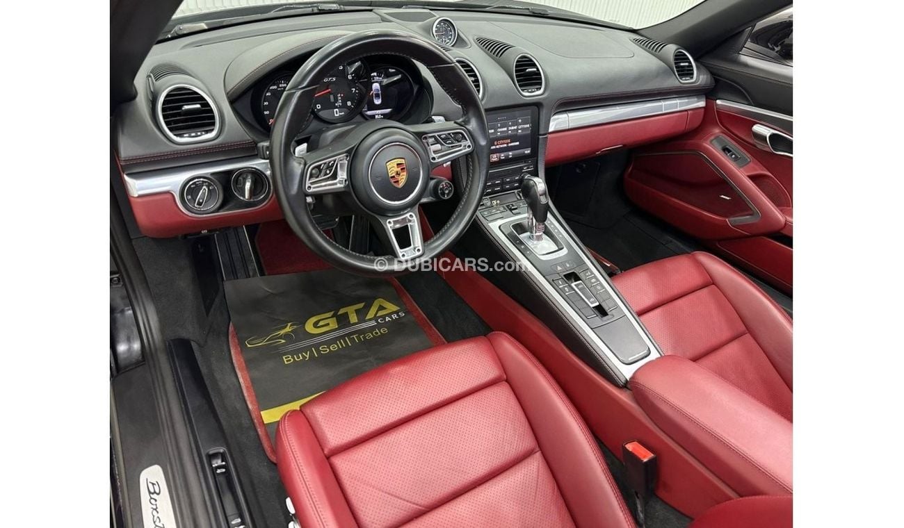 بورش بوكستر 718 2018 Porsche 718 Boxster GTS, June 2025 Porsche Warranty, Full Porsche Service History, GCC