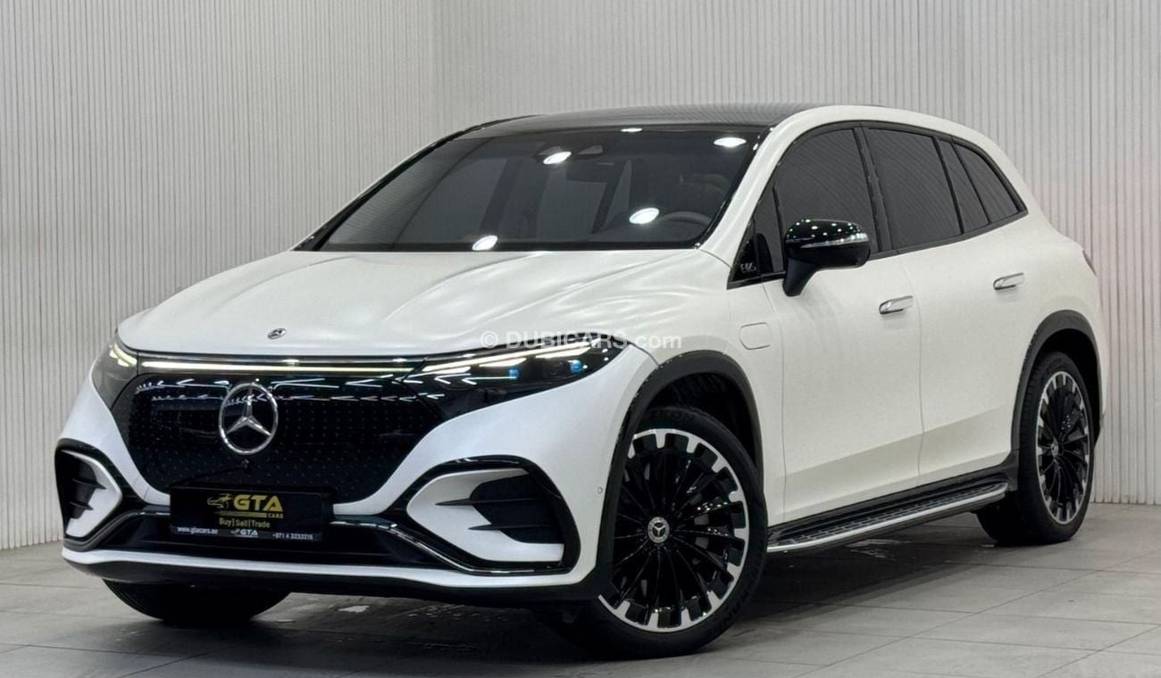 مرسيدس بنز EQS 580 SUV 4MATIC 2024 Mercedes Benz EQS 580 4MATIC, Jan 2029 Mercedes Warranty + Service Pack, Fully Loaded, G