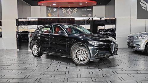 Alfa Romeo Stelvio Light Edition AED 1,200 AED | 2018 ALFA ROMEO STELVIO Q4 | UNDER WARRANTY | FSH | GCC | 2L TURBO AWD