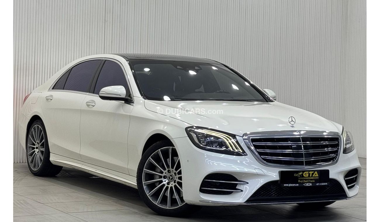 Mercedes-Benz S 450 AMG LWB 3.0L 2018 Mercedes Benz S450 AMG LWB, Warranty, Full Service History, Fully Loaded, GCC