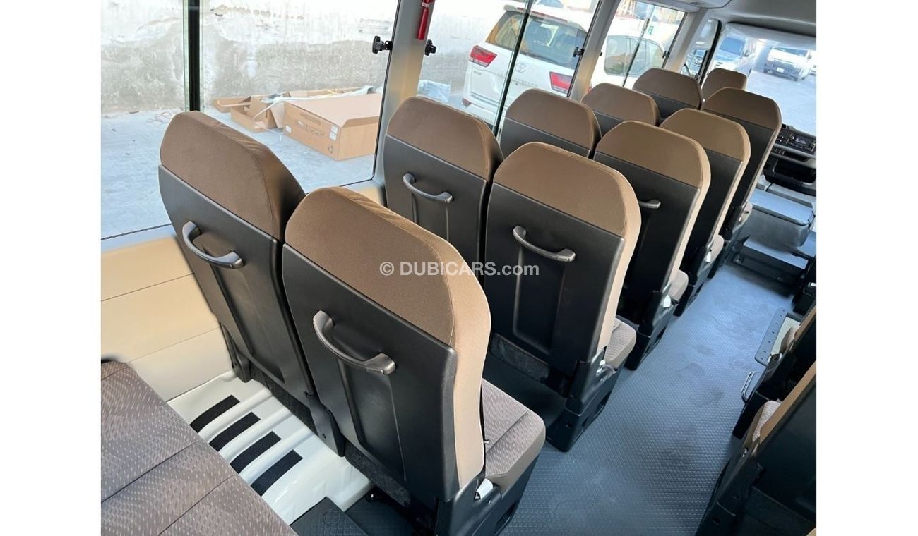 Toyota Coaster 2024 Toyota Coaster 23-Seater 3-Point Seatbelts 4.2L 6-Cyl Diesel M/T RWD Only For Export