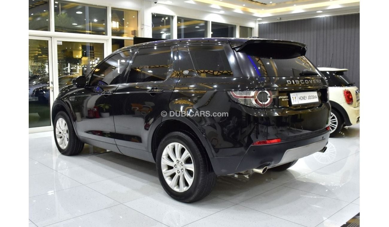 Land Rover Discovery Sport EXCELLENT DEAL for our Land Rover Discovery Sport SE Si4 ( 2015 Model ) in Black Color GCC Specs