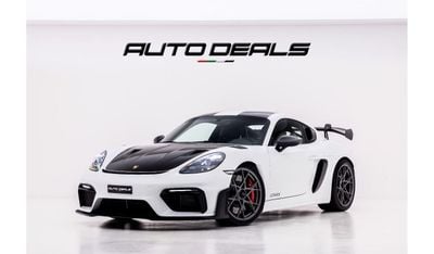 Porsche 718 Cayman GT4 RS Weissach | GCC | Warranty | Brand New | 4.0L F6