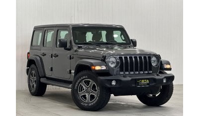 Jeep Wrangler 2018 Jeep Wrangler Unlimited Sport, Warranty, Full Service History, Excellent Condition, GCC