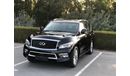 Infiniti QX80 MODEL 2015 GCC CAR PERFECT CONDITION INSIDE AND OUTSIDE FULL OPTION PANORAMIC ROOF LEATHER SEATS