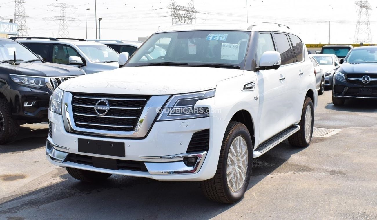 Nissan Patrol LE New Nissan Patrol LE for sale from Central Motors in Dubai. White 2022 model. The car has automat