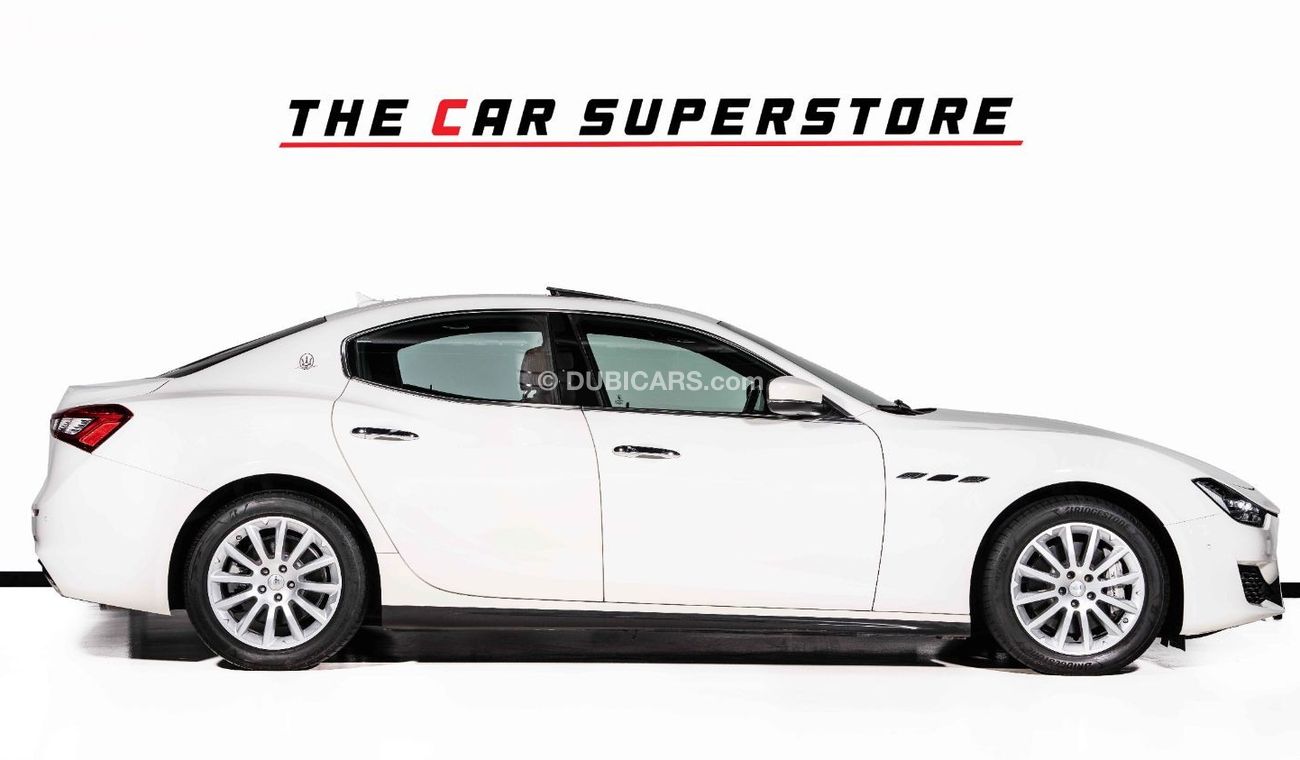 Maserati Ghibli Std 2019 - MASERATI GHIBLI - GCC - WARRANTY AVAILABLE - FULL AGENCY HISTORY - IMMACULATE CAR