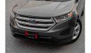 Ford Edge SE 2.0 AWD | 1,038 P.M  | 0% Downpayment | Excellent Condition!