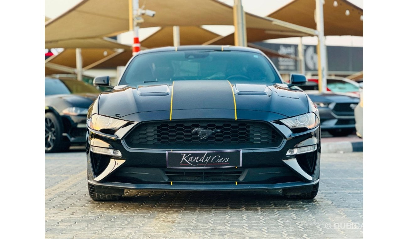 Ford Mustang EcoBoost FastBack Premium | Monthly AED 1280/- | 0% DP | Blindspot | Digital Cluster | # 55081