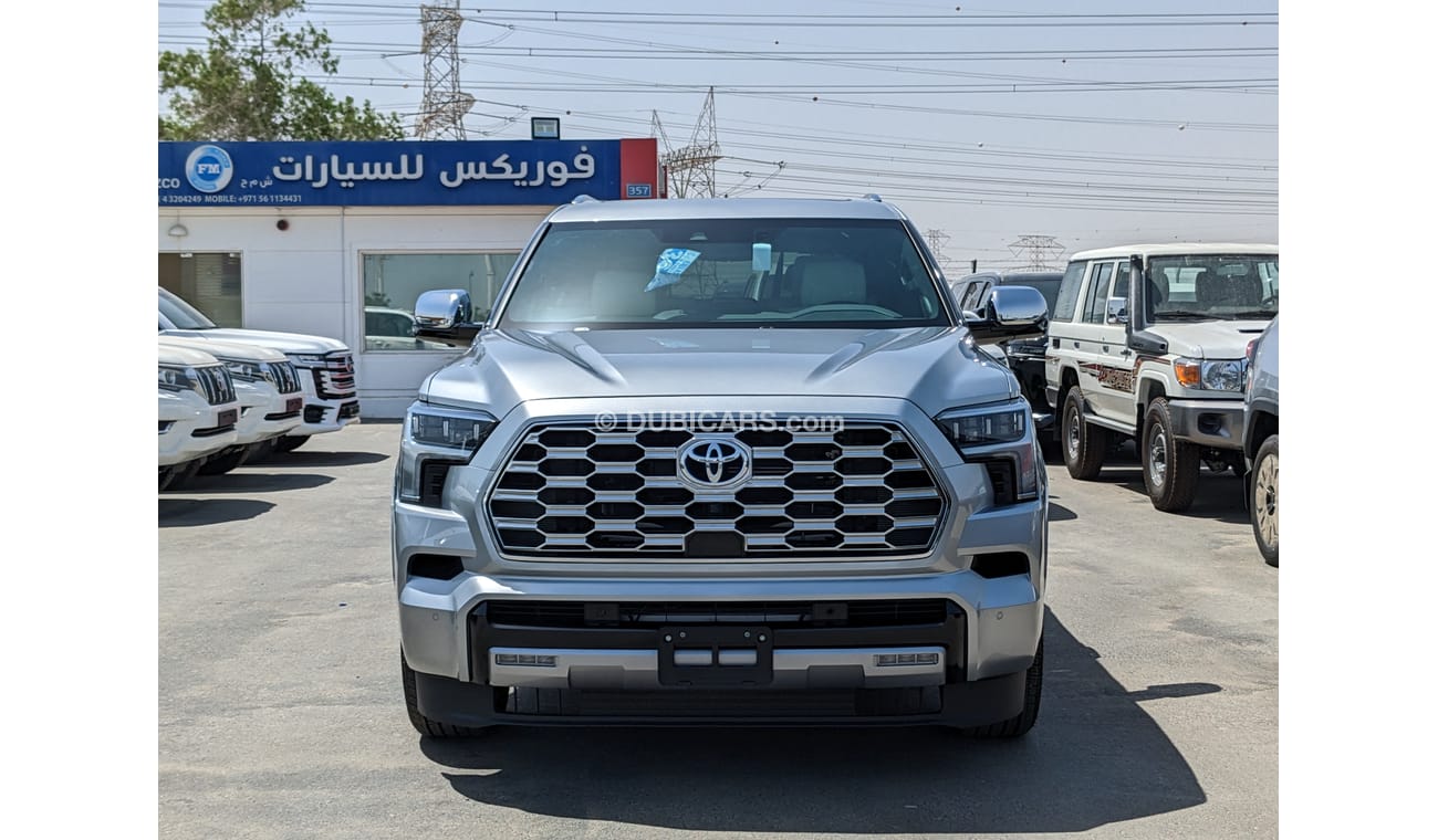 Toyota Sequoia Capstone Hybrid V6 3.5L Turbo 4wd 7-seater Automatic