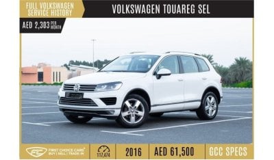 Volkswagen Touareg SEL AED 2,303/month 2016 | VOLKSWAGEN | TOUAREG GCC | SERVICE CONTRACT: 2 YEAR OR 30,000KM | V08593