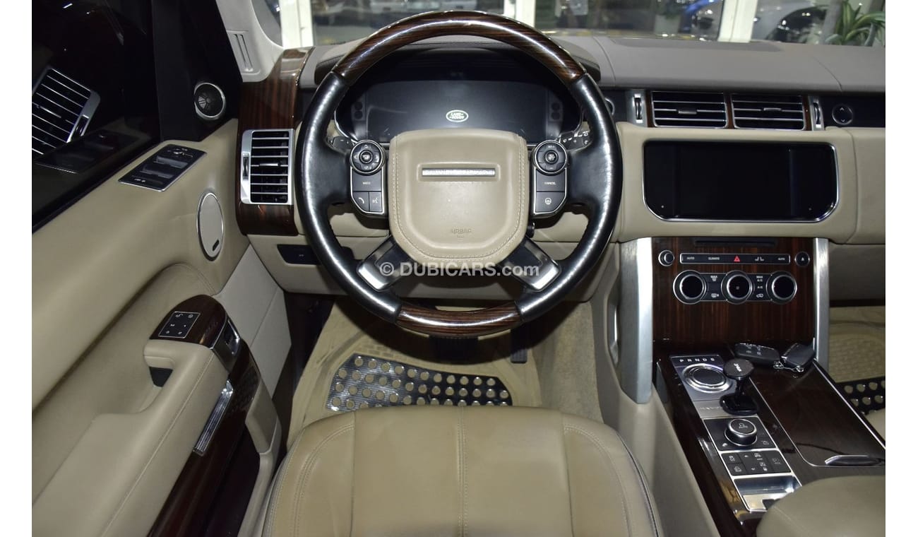 لاند روفر رانج روفر فوج إس إي سوبرتشارج EXCELLENT DEAL for our Range Rover Vogue SE Supercharged ( 2016 Model ) in Brown Color GCC Specs