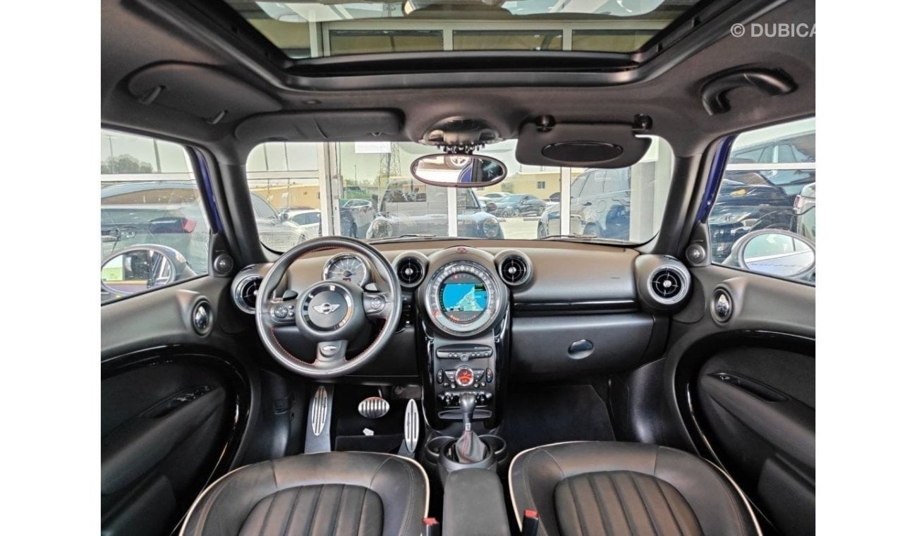 ميني كوبر إس كونتري مان AED 1,400 P.M | 2015 MINI COUNTRYMAN COOPER S JCW-KIT  | GCC | PANORAMIC ROOF | 1.6L | 190 HP