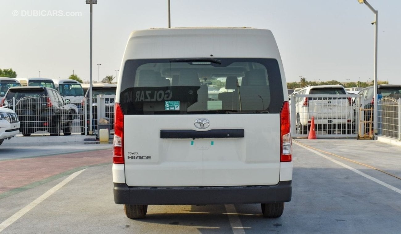 تويوتا هاياس Toyota Hiace Passenger High Roof 3.5L Petrol M/T Model 2024 Automatic Door- DVD