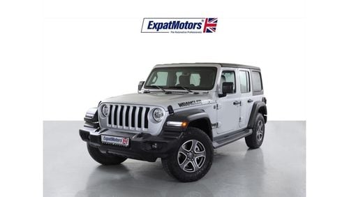 جيب رانجلر Unlimited Sport 3.6L A/T • 3,125x60 • 0% DP • 2023 • Jeep Warranty •