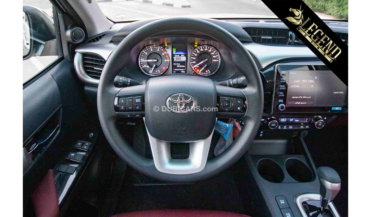 Toyota Hilux 2021 Toyota Hilux 2.4L GLXS AT | New Shape + Diesel + W/O Bedliner + 4x4