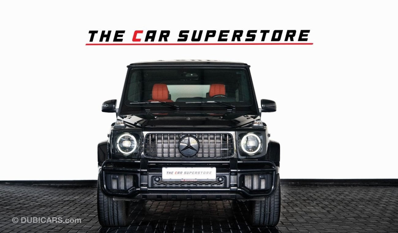 مرسيدس بنز G 63 AMG 2025 MERCEDES BENZ G63 AMG | DOUBLE NIGHT PACKAGE | CARBON PACKAGE | WARRANTY SERVICE TILL 2029