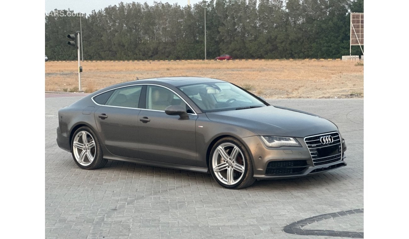 Audi A7 S-Line MODEL 2013 GCC CAR PERFECT CONDITION FULL OPTION S LINE SUN ROOF LEATHER SEATS FULL ELECTRIC