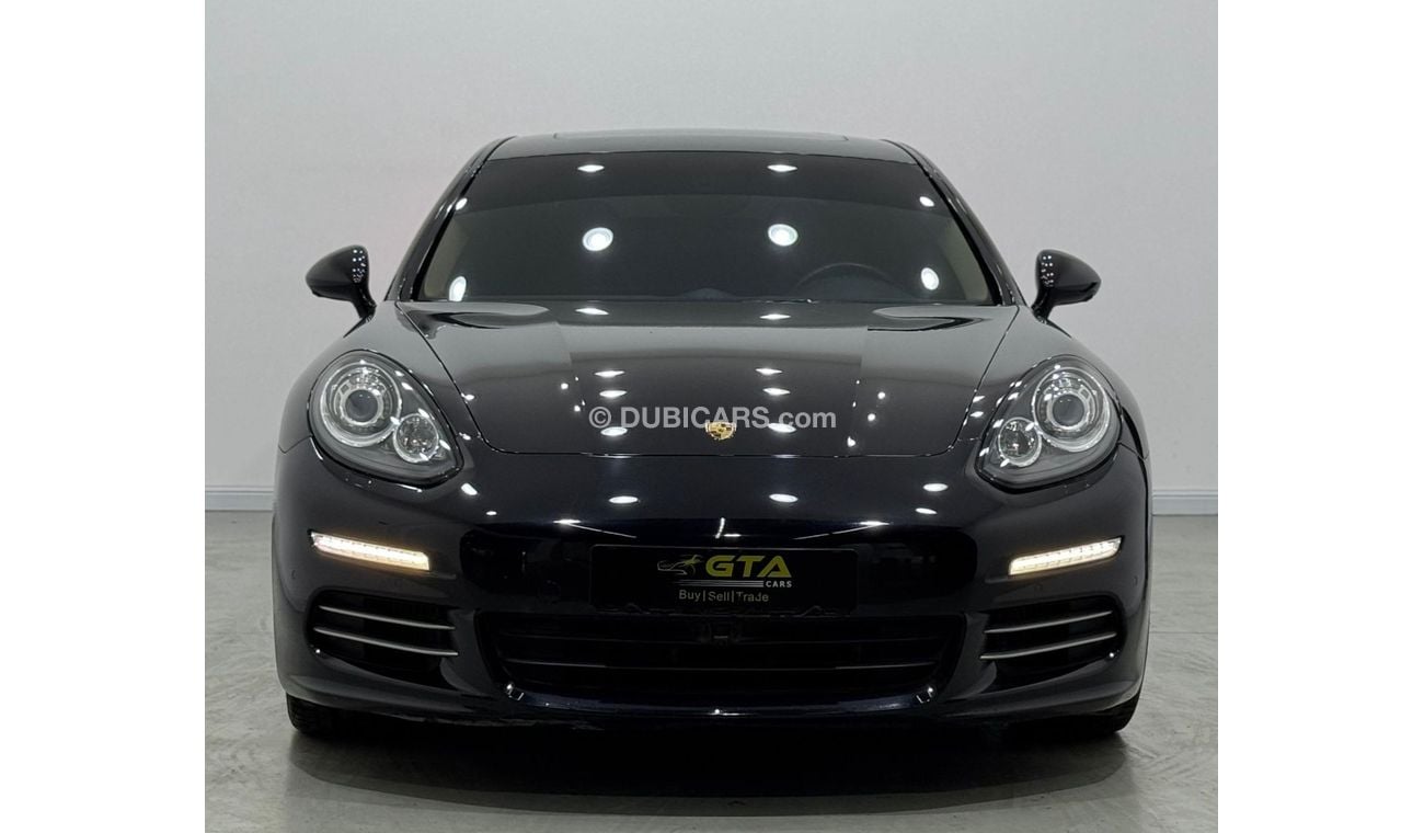 بورش باناميرا 4S 3.0L 2015 Porsche Panamera 4S, Service History, Excellent Condition, GCC