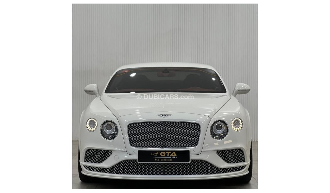 بنتلي كونتيننتال 2016 Bentley Continental GT Speed, Warranty, Service History, Very Low Kms, GCC