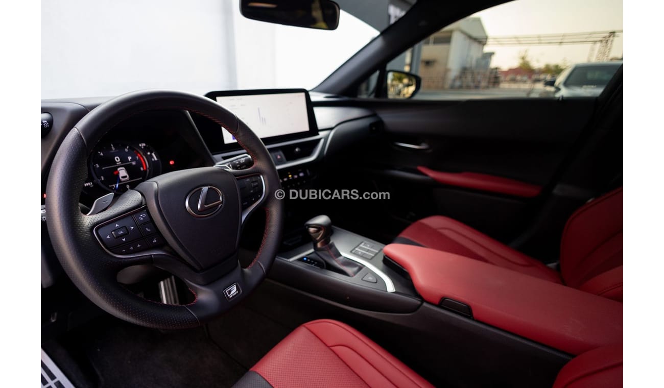 لكزس UX 200 Lexus UX200 F-Sport Prestige 2023 GCC under Agency Warranty with Flexible Down-Payment.