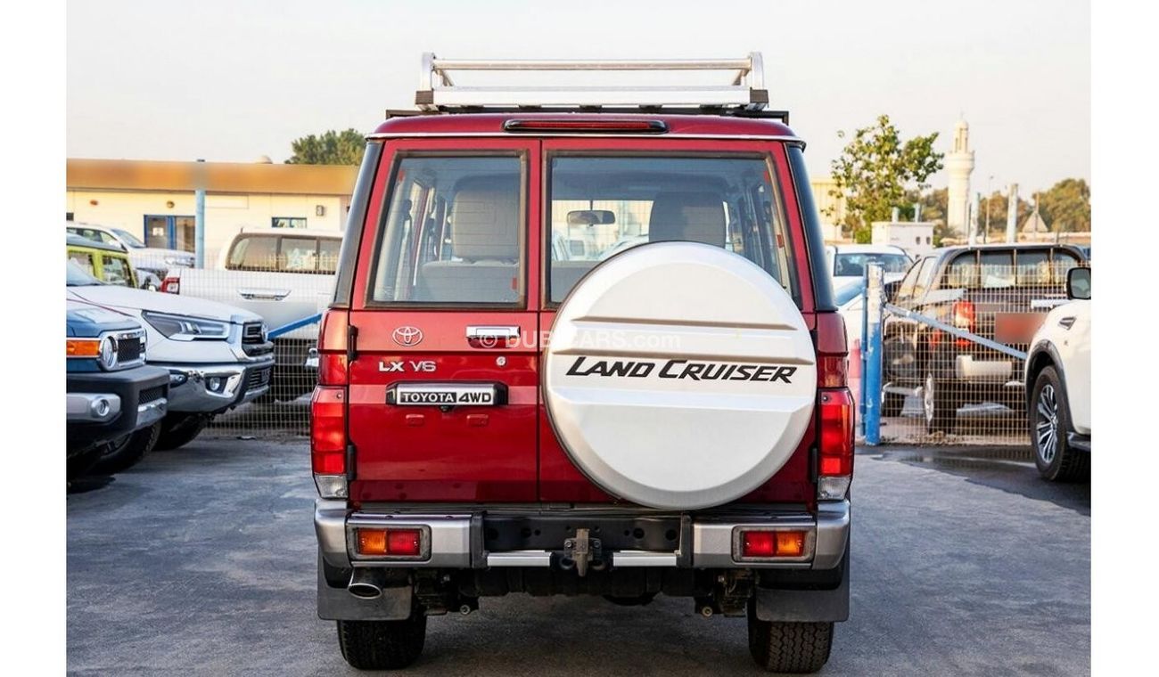 Toyota Land Cruiser Hard Top Toyota Land Cruiser 4.0L V6 MT Hardtop 5-Door -Manual Gear- Red