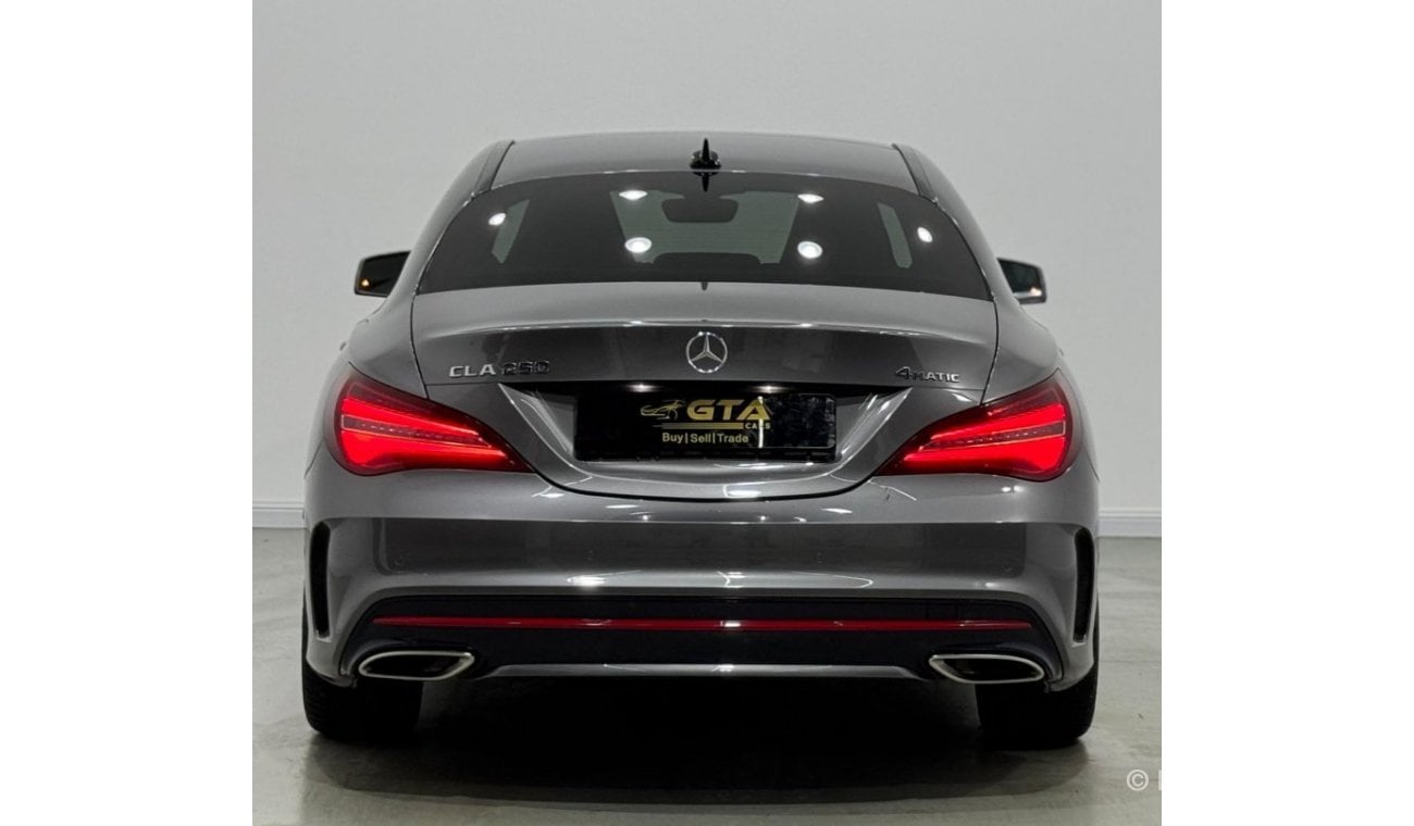 مرسيدس بنز CLA 250 Std 2.0L (221 HP) 2018 Mercedes Benz CLA250 AMG 4MATIC, Warranty, Full Service History, Low Kms, GCC