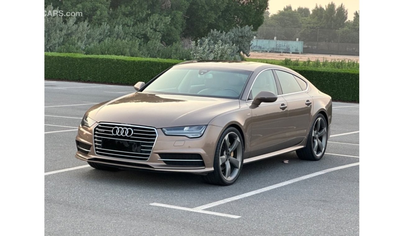 Audi A7 35 FSI quattro Exclusive MODEL 2015 GCC CAR PERFECT CONDITION INSIDE AND OUTSIDE FULL OPTION PANORAM