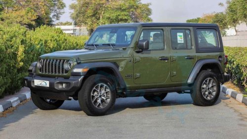 Jeep Wrangler Unlimited Sport S , 2024 GCC , 0Km , With 5 Years Warranty & 3 Years Service @Official Dealer