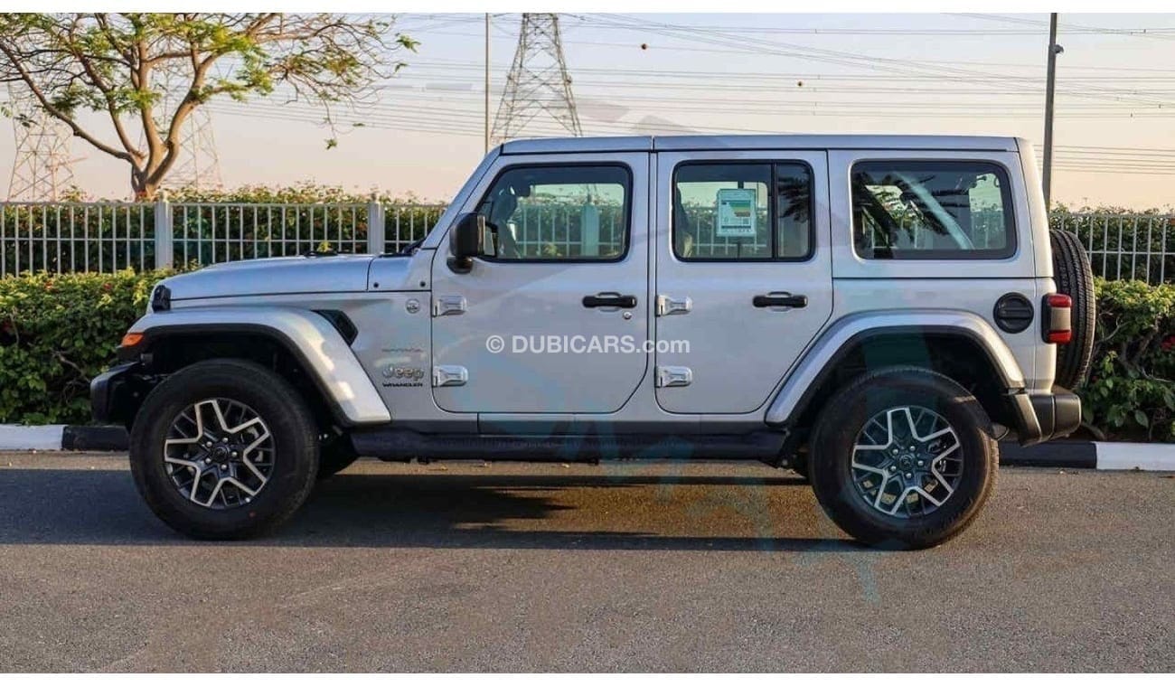 Jeep Wrangler Unlimited Sahara Turbo , 2024 GCC , 0Km , With 3 Years Warranty  @Official Dealer