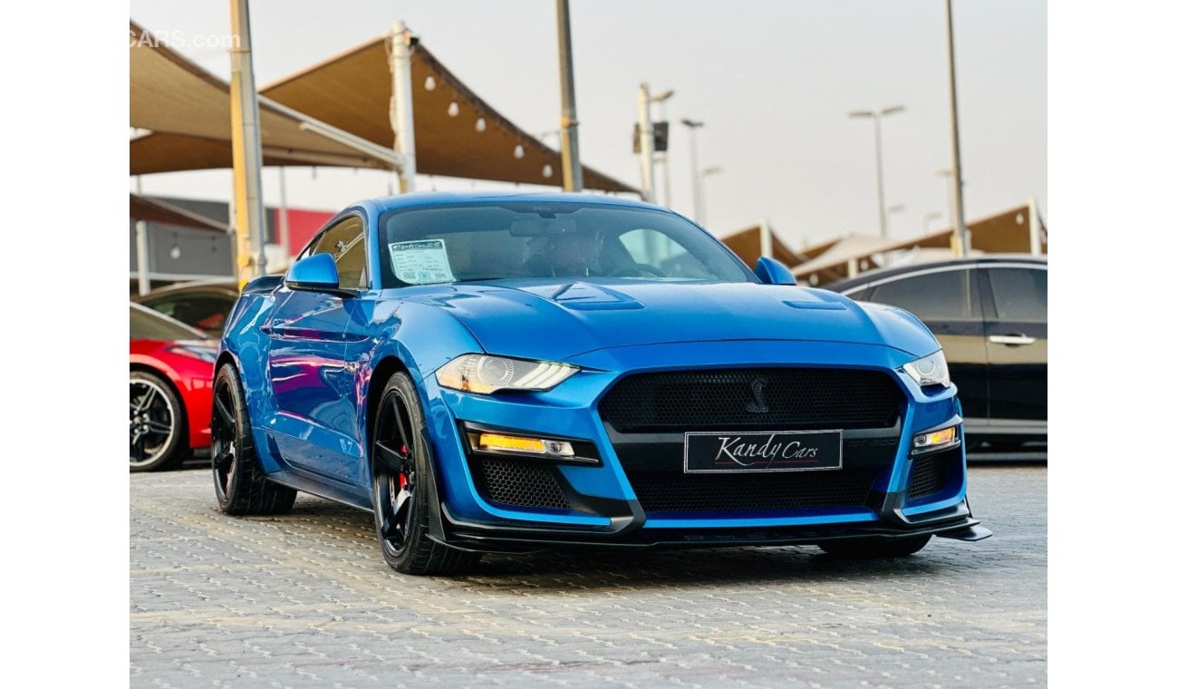 Ford Mustang GT | Monthly AED 1570/- | 0% DP | Custom Leather Seats | Adaptive Cruise Control | # 27088