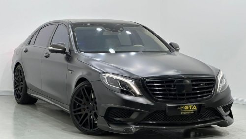 مرسيدس بنز S 63 AMG 2015 Mercedes Benz S63 4MATIC Brabus Edition, 1 Of 1, Full Service History, Fully Loaded, GCC