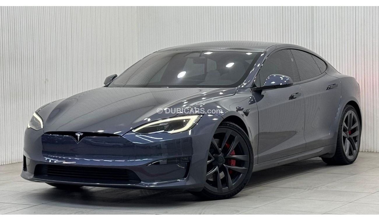 Tesla Model S Plaid 2023 Tesla Model S Plaid, 2027 Tesla Warranty, 2031 Battery + Drive Unit Warranty, Very Low Km