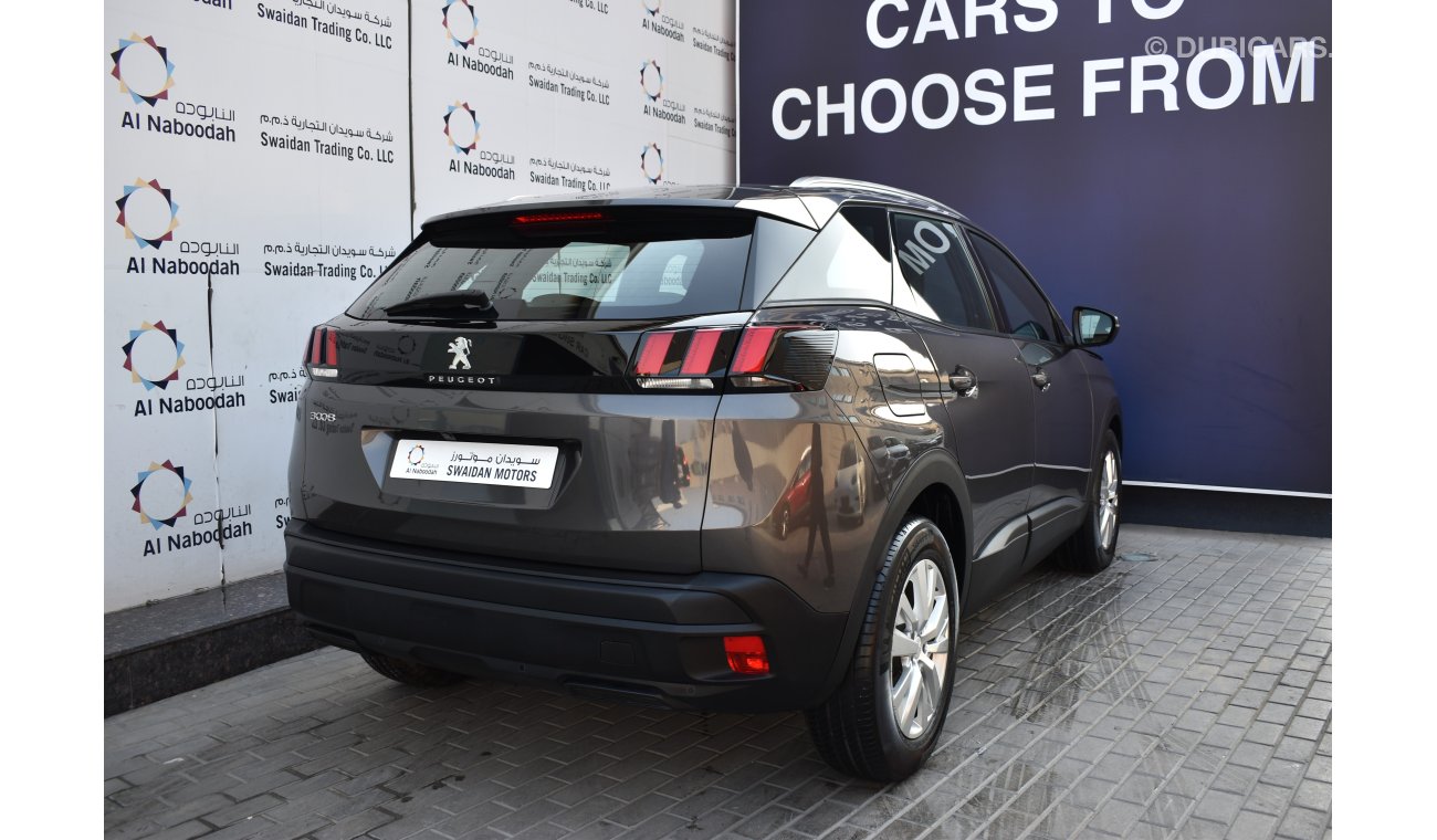 Peugeot 3008 AED 1440 PM  ACTIVE 1.6 TC AT GCC MANUFACTURER WARRANTY 2028 OR 100K KM