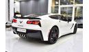 Chevrolet Corvette EXCELLENT DEAL for our Chevrolet Corvette C7 Stingray ( 2016 Model ) in White Color GCC Specs