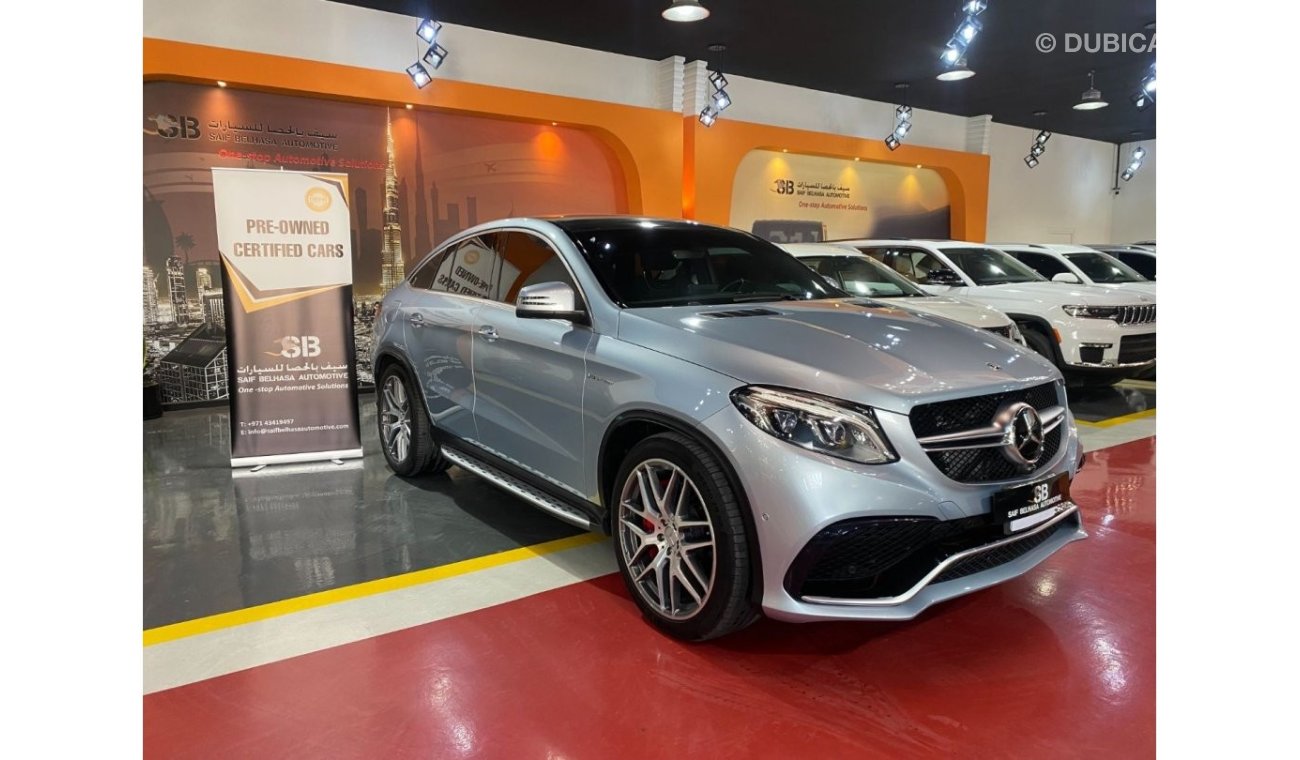 Mercedes-Benz GLE 63 S AMG AED 4,150 EMi @ 0% Down Payment | 2018 | Under Warranty | Certified Pre-owned |