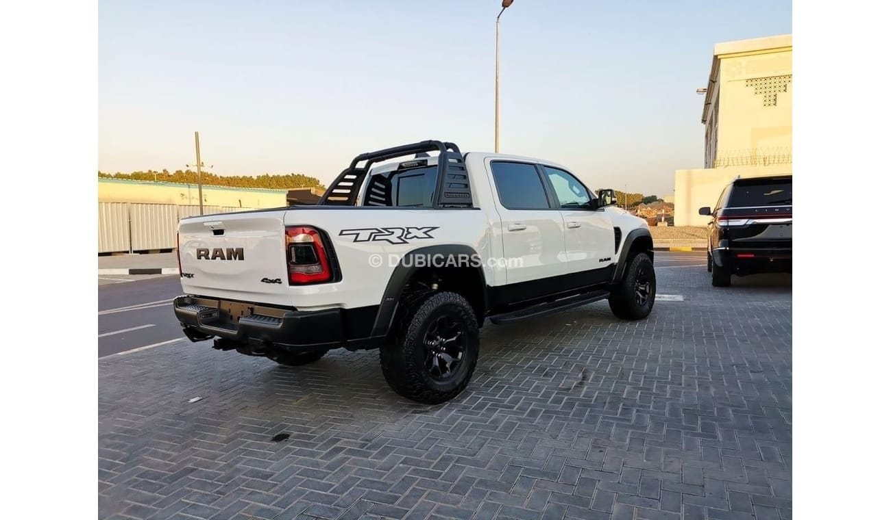 رام 1500 TRX Crew Cab 6.2L Dodge RAM TRX ( with RAMBAR )- 2021 - White