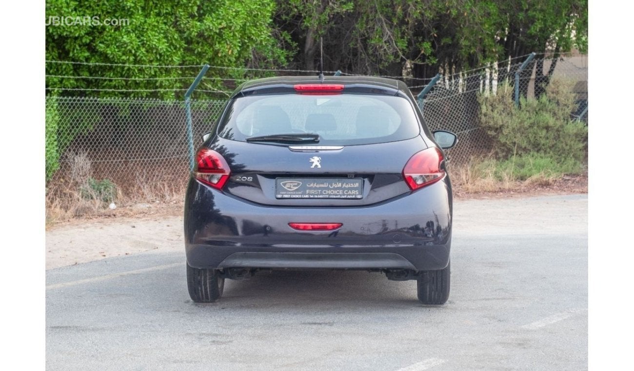 Peugeot 208 Active Plus AED 360/month | 2019 | PEUGEOT | 208 ACTIVE 1.6L | GCC | FULL SERVICE HISTORY | P02292